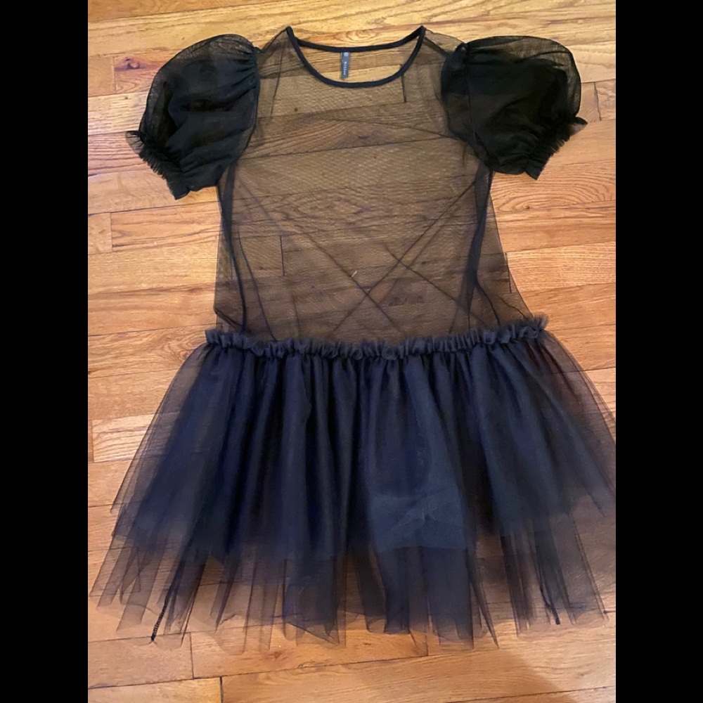 Black Tulle Dress (S)